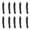 Black, variant on 10PCS Overnight Sleep Hair Curlers, Soft Sponge Rollers for Long Short Hair, Heatless Pear Curling Tools for Dry Hair, Lazy Hair Styling Kit for Women & Girls