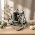 thumbnail image 7 of Handmade Crochet Flower Tote Boho Striped Handbag Beach Bag Crossbody Shoulder Bag Crocheted Floral Purse for Women Vacation Street, 7 of 7
