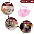 thumbnail image 3 of WRITWAA 20 Pcs Mini Panier de Courses Maison de Poupée Panier de Courses avec Poignées pour Filles, 3 of 6