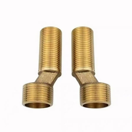 2Pack G1/2 to G3/4 Shower Tap Adapter for Bathroom and Kitchen Plumbing