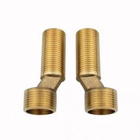 2Pack G1/2 to G3/4 Shower Tap Adapter for Bathroom and Kitchen Plumbing