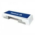 thumbnail image 1 of Reebok Adjustable Exercise Step Platform Home Gym Workout Equipment, White/Blue, 1 of 4