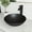 Matte Black, variant on VIGO Matte Shell Cavalli Glass Round Vessel Bathroom Sink in Black with Duris Faucet and Pop-Up Drain in Matte Black