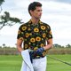 thumbnail image 3 of Balery Flower (2) Camisa Polo de Hombre con Estampado, de Manga Corta y Tejido Medio, Camisa Tipo Golf Polo-Medium, 3 of 6