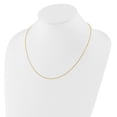 thumbnail image 3 of 14K Yellow Gold Cable Chain Styles Necklace Adjustable 1.25mm D/C 22 inch 1.25 mm, 3 of 6