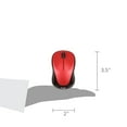 thumbnail image 4 of Logitech M317 Wireless Mouse, 2.4 GHz with USB Unifying Receiver, 1000 DPI Optical Tracking, 12 Month Battery, Red, 4 of 5
