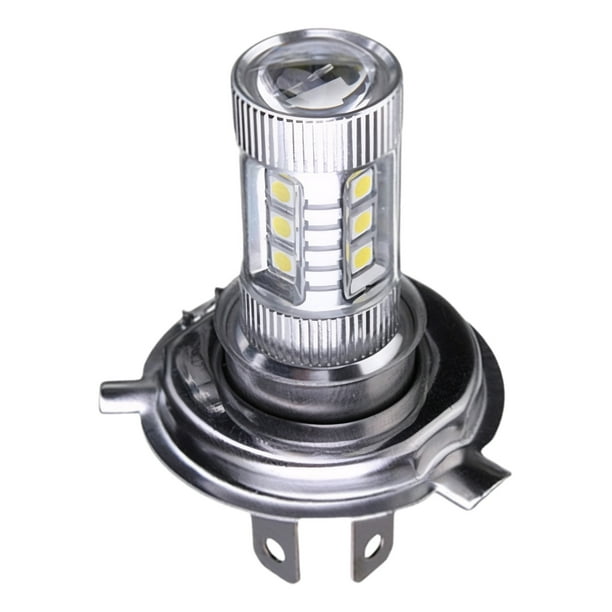 Bombilla para faros delanteros LED H4 Super 6000-6500K Lámpara DRL haz y 4000LM 80W Blanco