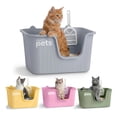 thumbnail image 1 of Arenero Para Gato Caja De Arena Grande Con Pala Esquimal Pets Color Gris, 1 of 6