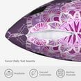 thumbnail image 5 of ZICANCN Kaleidoscope Mandala Fractal Pink Throw Pillow Covers, Bed Couch Sofa Knit Decorative Pillow Covers for Living Room Farmhouse, 18"x18", 5 of 8