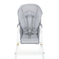 thumbnail image 3 of Baby Trend Adapt 4-in-1 High Chair to Toddler Chair, Reclining Seat, Dishwasher Safe Tray, Crosshatch Grey, 3 of 7
