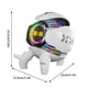thumbnail image 3 of ¡Ganga del Día!, Altavoz Bluetooth Pequeño altavoz Bluetooth inteligente Luces nocturnas Despertador Sonido Akmoler, 3 of 9