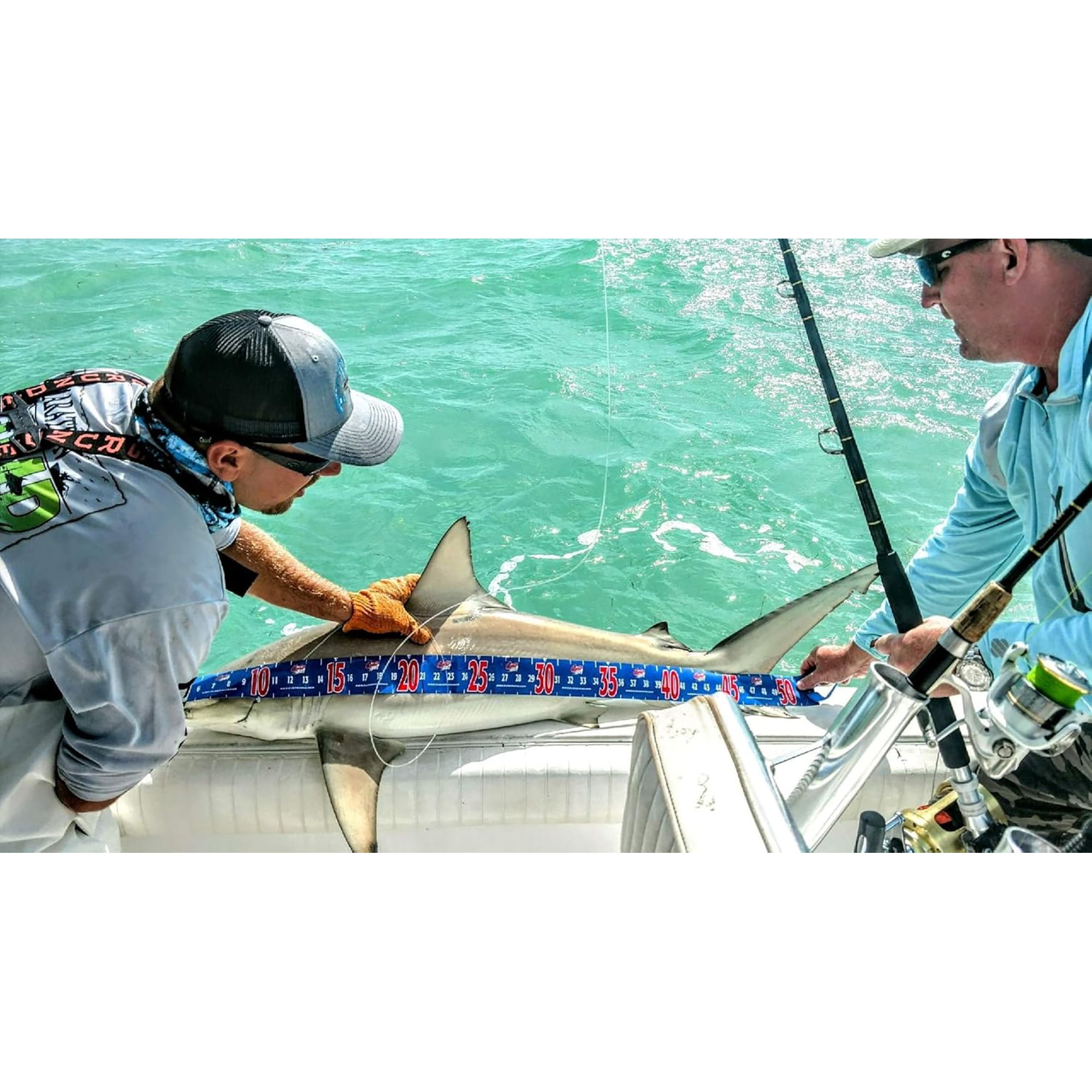 Cuda Fish Measure Tape, 120", Saltwater and Freshwater