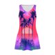 thumbnail image 4 of Vestido de Verano para las Mujeres Impresión Sexy sin Mangas Vestido de Hombro, Verano Casual Y Primavera, 4 of 5