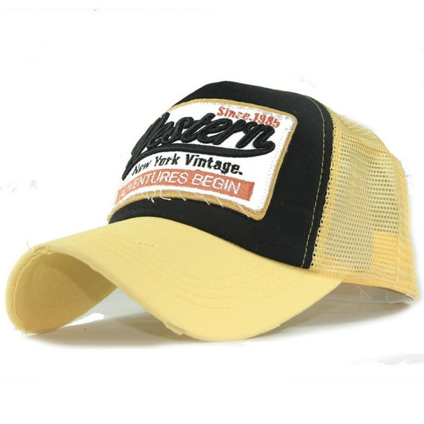 Birdeem Embroidered Summer Cap Mesh Hats For Men Women Casual Hats Hip Hop  Baseball Caps 