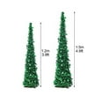 thumbnail image 2 of 4ft/5ft Artificial Christmas Pencil Tree Retractable And Foldable Sequin New Year Ornament, 2 of 10