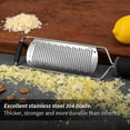 thumbnail image 2 of Black Stainless Steel Microplane Coarse Grater, 2 of 4