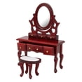 thumbnail image 4 of Exquisite Workmanship Miniature Furniture, Dollhouse Dressing Table, For Girls Kids Simulation Dressing Table, 4 of 8