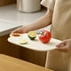 thumbnail image 4 of Tabla de Cortar de Plástico Abs de Doble Cara - 36 X 23 Cm con Pies Antideslizantes, Ranuras para Jugos y Área para Moler - Apta para Lavavajillas, Ideal para Carne, Frutas y Verduras., 4 of 7