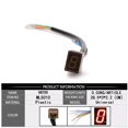 thumbnail image 4 of Universal Motorcycle Digital LED Display Plug and Gear Indicator Motorcycles Accessories Shift Parts Gauge for Dirt Bike Mountain Bikes, 4 of 9