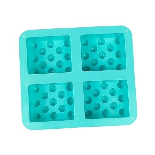Ruiboury Soap Mould Epoxy Resin Clay Crafts Mould Rectangle Soap DIY Plaster Tool Green