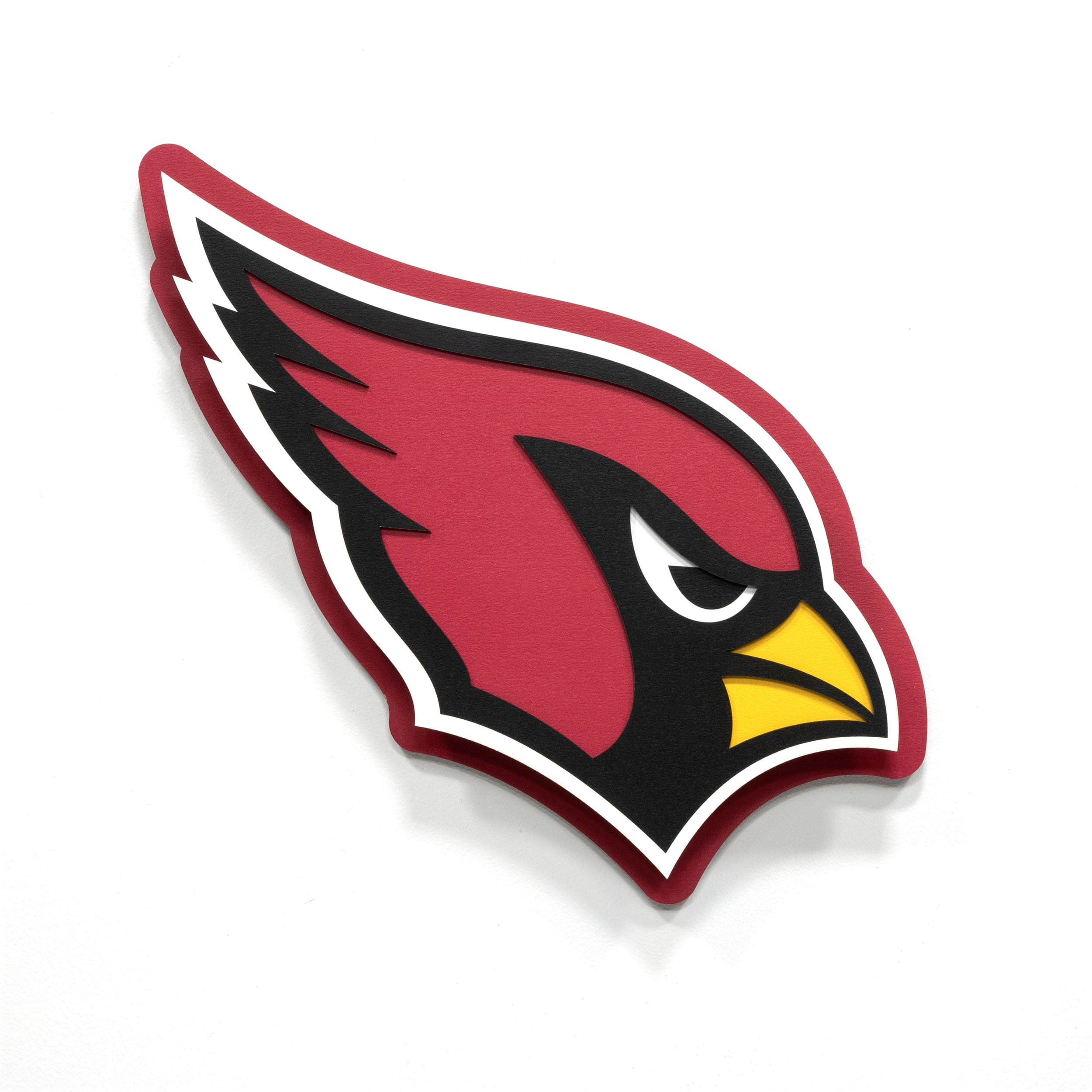 YouTheFan NFL Arizona Cardinals 3DX Die Cut Wall Art