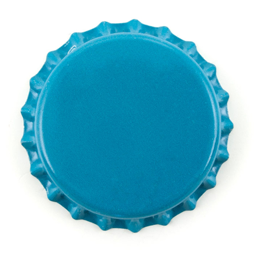 Light Blue Bottle Caps