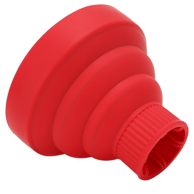 Diffuseur de Sèche-Cheveux, Sèche-Cheveux Portable Pliable avec Sortie d'Air Dense, Coiffure Longue Durée pour Cheveux Bouclés, Installation et Retrait Faciles, Extension de la Zone de Chaleur en ABS et Silicone