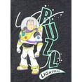thumbnail image 2 of Disney Toy Story Toddler Boys Long Gray Buzz Lightyear T-Shirt Tee Shirt 5T, 2 of 2