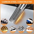 thumbnail image 2 of Pipe Tap Set 6 Pcs Pipe Fitting Tools Tap, NPT 1 In 3/4 In 1/2 In 3/8 In 1/4 In 1/8 In Carbon Steel Thread Tapping Tool Kit for PVC Pipe, Hand Thread Plumbing Tap Set for Accurate Threads, 2 of 9