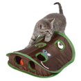thumbnail image 5 of Cat Mice Game Intelligence Toy Bell Tent With 9 Hole Cats Playing Tunnel Foldable Mouse Hunt Toys Keeps Kitten Active Pets, 5 of 5