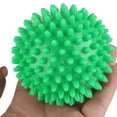 thumbnail image 4 of 7.5cm PVC Spiky Hard Massage Ball Trigger Point Sport Hand Foot Pain Fasciitis RelieverGreen, 4 of 5