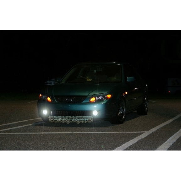 For 1999 2000 2001 2002 2003 Mazda Protege Familia 323 Fog Lamp Driving Light Kit