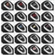 thumbnail image 2 of Clip para gafas de coche, soporte para gafas de sol de coche, clip para gafas de coche, logotipo de coche, almacenamiento de visera solar, clip de cuero multifuncional, 2 of 2