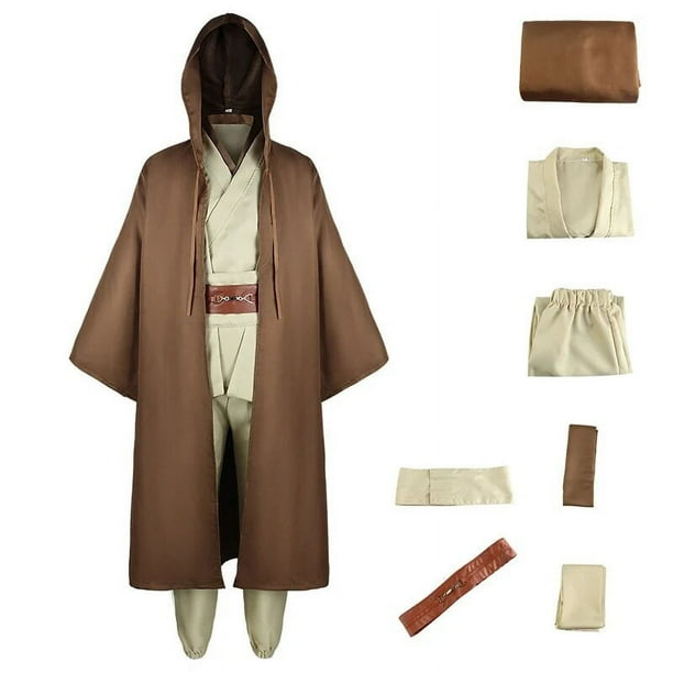 Disfraz de Star Wars Caballero Jedi Anakin Skywalker disfraz de Cosplay de Star Wars traje de uniforme ropa de Halloween para adultos para mujeres y hombres
