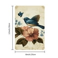 thumbnail image 2 of Charming Bluebird with Hydrangea Iron Plate-8X12 Inches Choice Home, Bedroom, Living Room, Courtyard Decoration Flower Shop, Club, 2 of 8