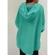 thumbnail image 3 of Sudadera holgada SHEWIN con capucha para mujer, color verde menta, 3 of 4