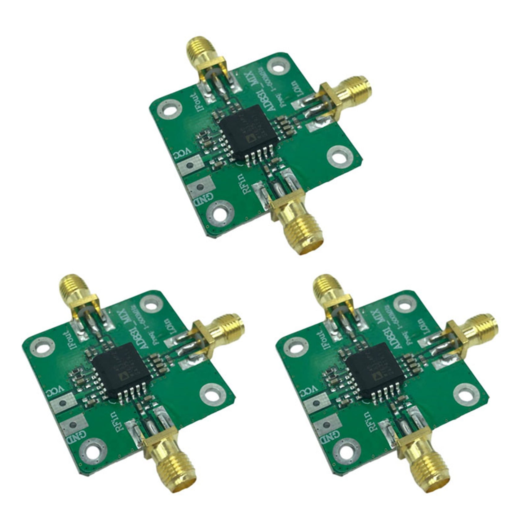 3X AD831 High Frequency Transducer RF Mixer Module 500MHz Bandwidth RF Frequency Converter