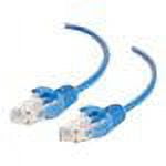 UPC: 0757120010821 | C2G 9ft Cat6 Snagless Unshielded (UTP) Slim Ethernet Network Patch Cable – Blue – patch cable – 9 ft – blue