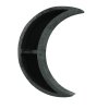 thumbnail image 3 of Wooden Moon Shaped Storage Shelf Stand; Moon Wall Mounted Hanging Rack Living Room Kitchen Home Decor, Small Moon, 3 of 9