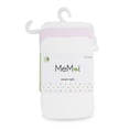 thumbnail image 4 of MeMoi Infant Girl's Solid Nylon Opaque Basic Non-Binding Tights 3 Pack, 6-12, White-Pink-White, 4 of 4
