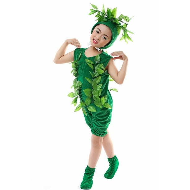 Disfraz De Árbol De Navidad Para Niños , Disfraces De Fiesta , Desgaste De Árboles Verdes , Ropa De Rendimiento , Halloween Plantas De Cosplay