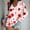 002 Red, variant on Oplxuo Halloween Costumes for Women Long Sleeve V-Neck Casual Shirts Loose Fit Basic Pullover Funny Holiday Tees