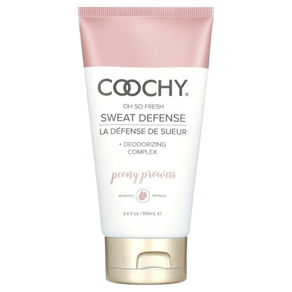 Coochy Sweat Defense Lotion Peony Prowess 3.4 Fl Oz