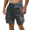 thumbnail image 3 of Mens Casual Shorts Workout Athletic Shorts with Pockets Men Lightweight Sports Gym Shorts Men's Athletic Shorts with Pockets Compression Shorts Men, 3 of 7