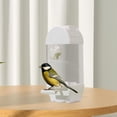 thumbnail image 1 of Alimentador de aves automático Parrot Dispensador de alimentos resistente, gran capacidad de 800 ml de contenedor de alimentos para pájaros pequeños y, 1 of 10