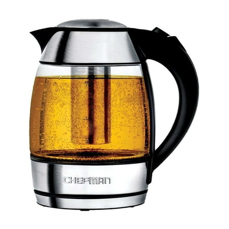 Chefman - 1.8l Electric Kettle - Stainless Steel