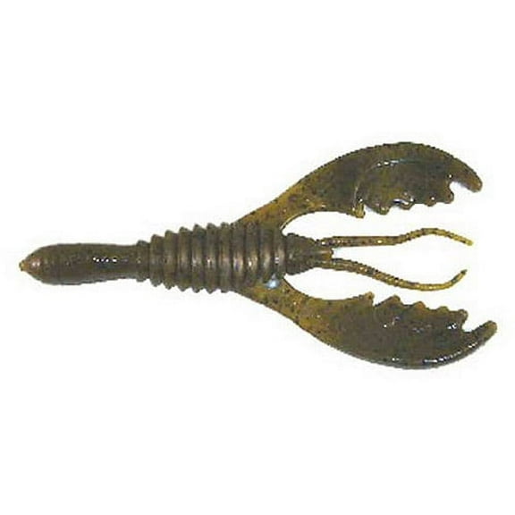 Gambler Mega Daddy Craw Bait, Green Pumpkin, 5pk