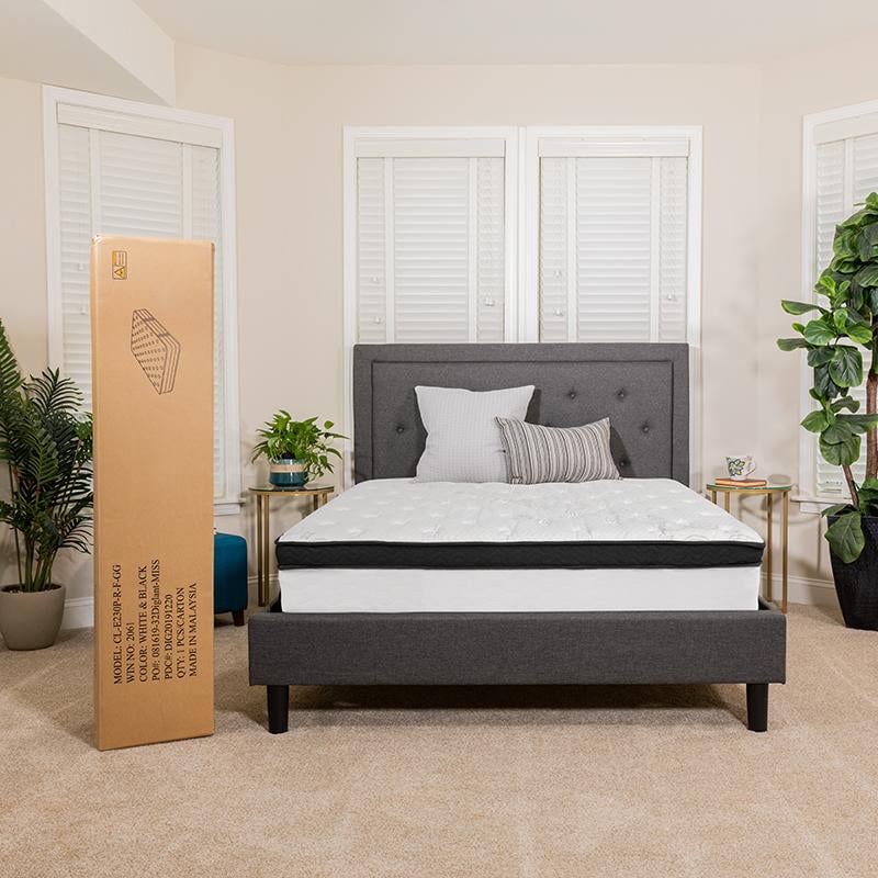 12 Inch Memory Foam Capri Comfortable Sleep and Pocket ...