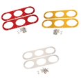 thumbnail image 1 of 6Pieces Aluminium Rear Bumper Race Diversion Diffuser Panel Kits Universal, 1 of 8