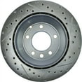 thumbnail image 2 of StopTech Select Sport Drilled and Slotted Brake Rotor; Rear Right, 2 of 5